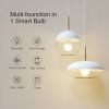 4Pack Smart Alexa Light Bulb Warm White Dimmable - White