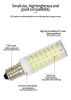 LED Corn Lamp E14 Screw Ceramic Bulb Household Commercial Bulb Warm Light Bulb - e14 9w warm light