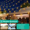 Globe String Lights 100 Ball LED Fairy Lamps IP44 Waterproof Lights - Plug