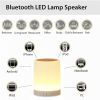 Night Light Bluetooth Speaker Wireless Portable Mini Player Touch Pat Light Colorful LED Table Lamp For Outdoor - Normal Version