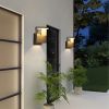 Inowel Wall Light Outdoor LED Wall Mount Lamp Modern Wall Mount Sconce Lantern Fixture for Porch Front Door 2113 - Grey