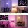 16 Colors Change LED Bulbs E27 3W RGB Dimmable Mood Lighting Lamp IR Remote Control - White