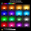 16 Colors Change LED Bulbs E27 3W RGB Dimmable Mood Lighting Lamp IR Remote Control - White