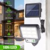 COB Solar Street Light Motion Sensor Outdoor Commercial Wall Lamp US - as picture