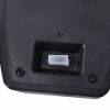 Solar Wall Lamp with Motion Sensor - Black