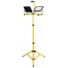 10,000 Lumen LED Work Light , Dual head,Telescoping Adjustable Tripod Stand, Rotating Lamps - cc