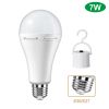 E27 Emergency Bulbs Rechargeable LED Light with Battery Backup LED Bulb 7W - as picture