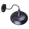 10.24 Wall-mounted Metal Light/Black - black