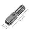 LED Flashlight Adjustable Focus Adjustable Brightness Flash Light; Suitable For Outdoor; Emergency; Tactical And Camping Flashlight - 1pc