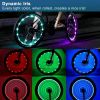 2 Pack LED Bicycle Wheel Light, 7 Colours in One Waterproof Bicycle - Multi