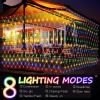 LED String Light Net Mesh Curtain Wedding Party Outdoor Lights - As pic