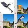 5 x 50CM Street Light Pole Black ZD000608 - black