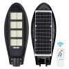 Commercial Solar Street Light LED IP67 Dusk-Dawn Road Lamp+Pole - as picture