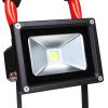 Rechargeable LED Flood Light With Red H Stand - LA01