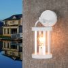 Inowel Lights Wall Light Outdoor Lantern E26 Bulb (Not Include) Wall Mount Hang Lamp Wall Sconce Lighting 32335 - White