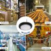 100W UFO LED Light Cool White High Bay Light - black