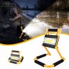 1Pack LED Working Light High Lumen Rechargeable Floodlight Portable Foldable Camping Light With 360Â° Rotation Stand - Yellow