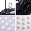 100W UFO LED Light Cool White High Bay Light - black